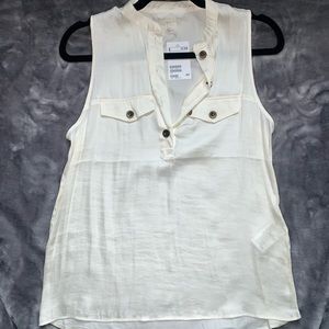 H&M sleeveless blouse